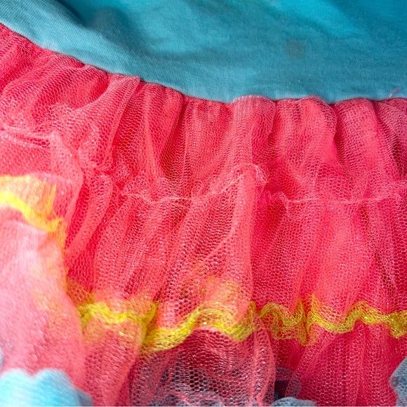 Rare Editions Pink and Blue Mermaid Dress - 24M - Picture 4 of 7